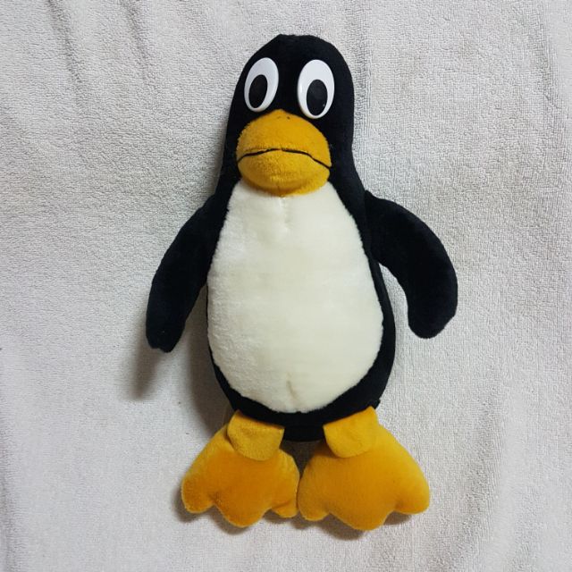 Authentic Rare Vintage Official Linux Tux the Penguin Plush Soft Toy ...