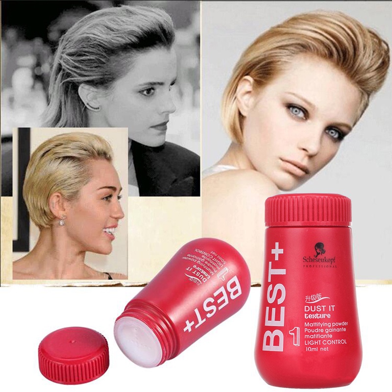 Fluff Hair Powder Haircut Unisex Modeling Styling Wax Hair Powder to