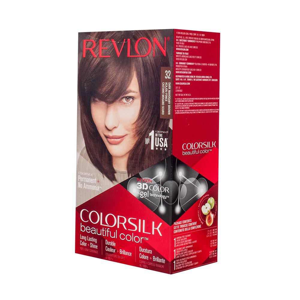 Revlon Colorsilk Hair Color Dark Mahogany Brown