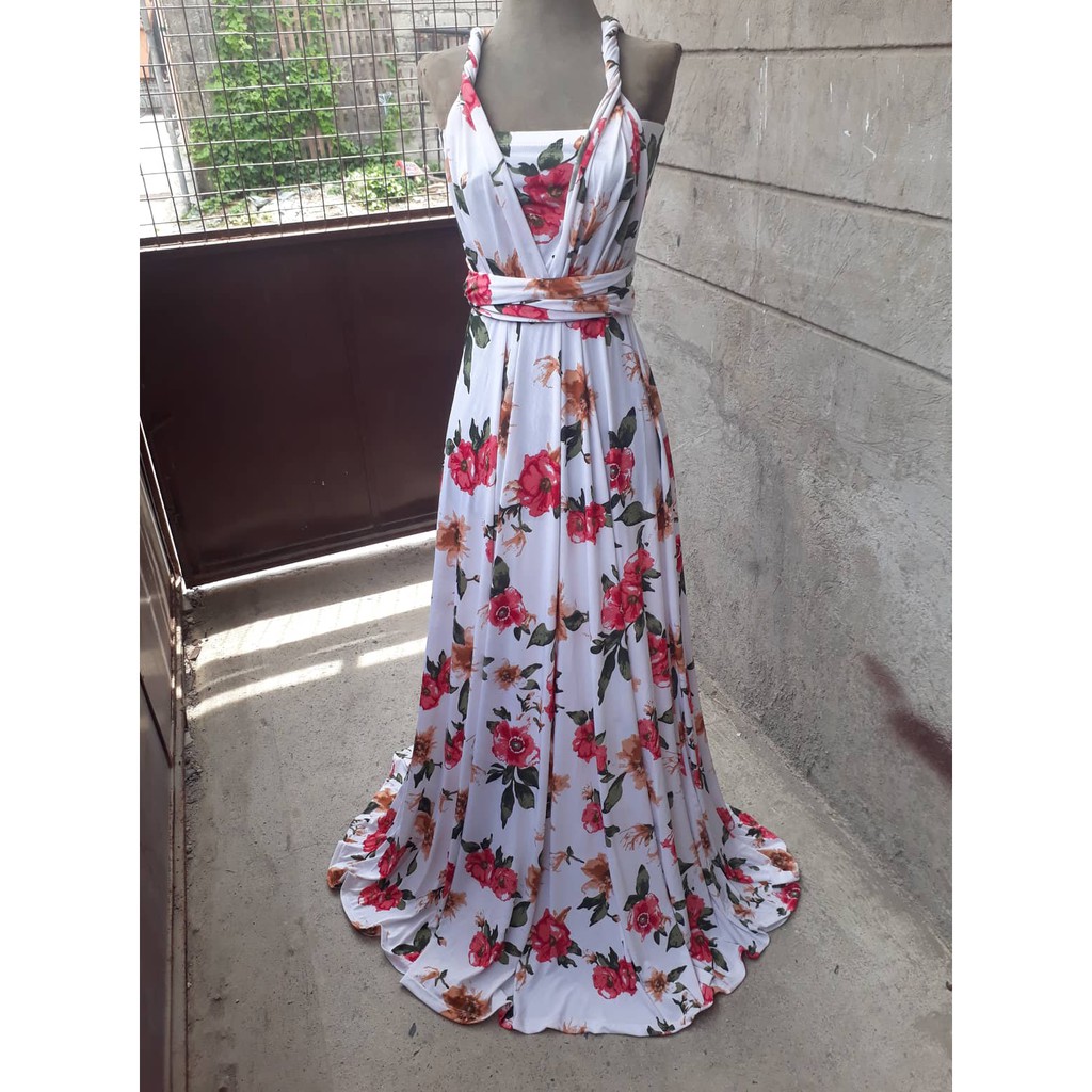 infinity floral dress