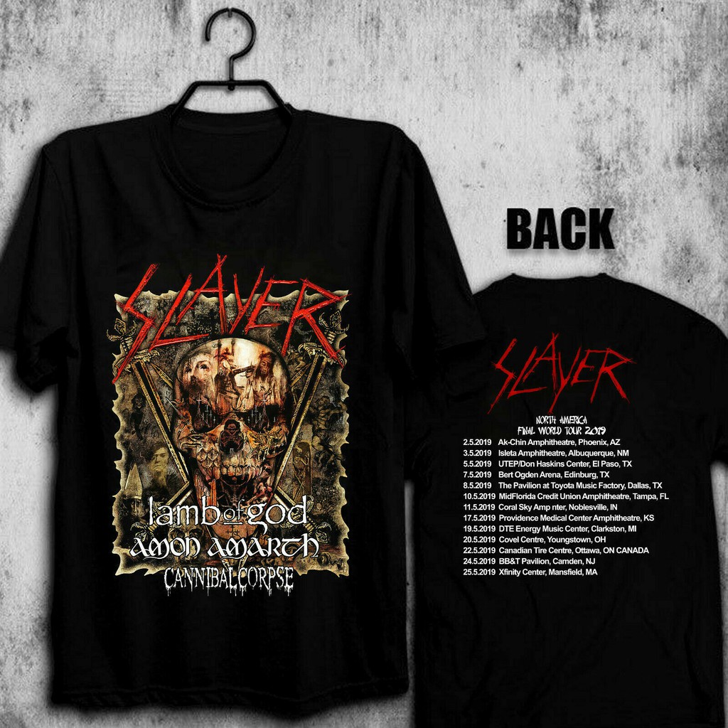 slayer final tour shirt