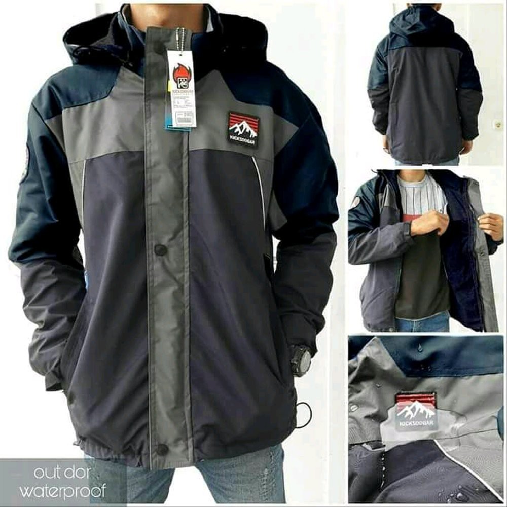 jaket hoodie waterproof