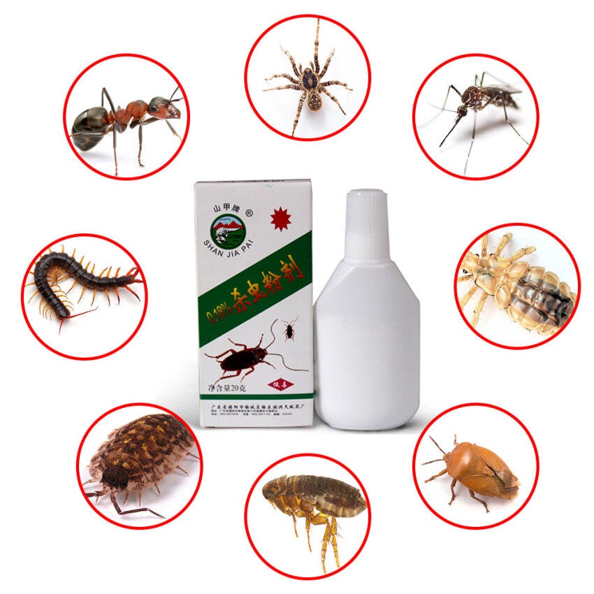 Insecticide Cockroach Bug Killer Powder Microtoxic Killing Ant Spider Scorpion Bait Repellent