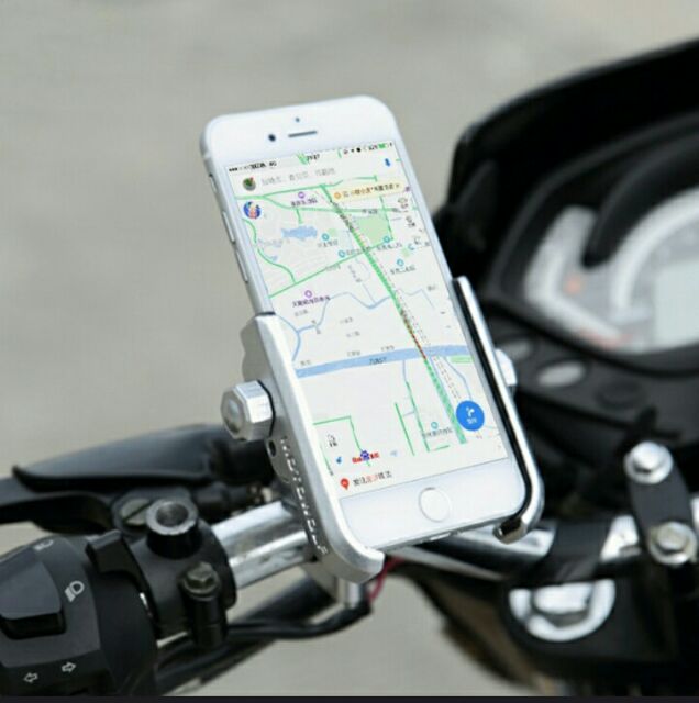 cell phone handle for motorcycle