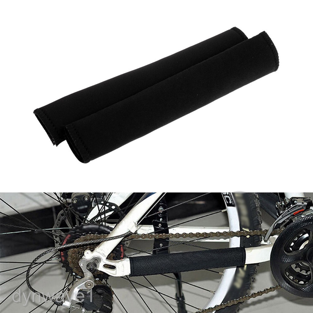 2x Bike Bicycle Frame Guard Anti-scratch Chain Stay Protector Neoprene Cover