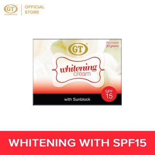 GT Whitening Cream with SPF15 20 Grams #1