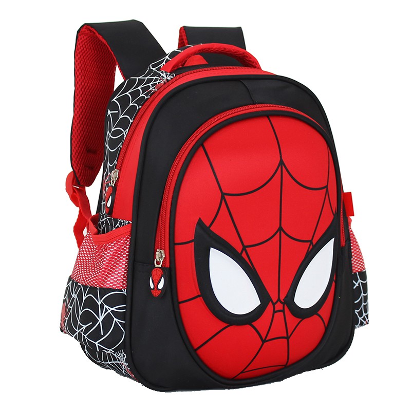 spiderman face backpack