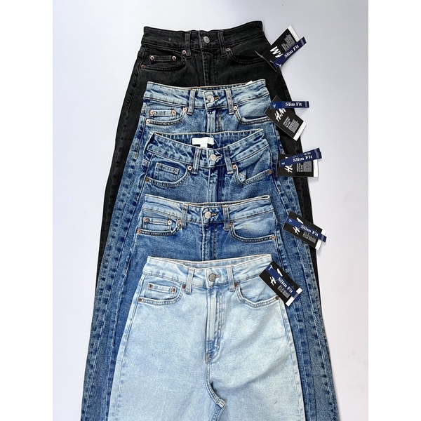 kalv Guinness dateret H&M Divided Highwaist Mom Jeans | Shopee Philippines