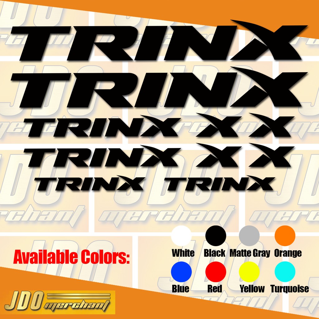 trinx bike sticker