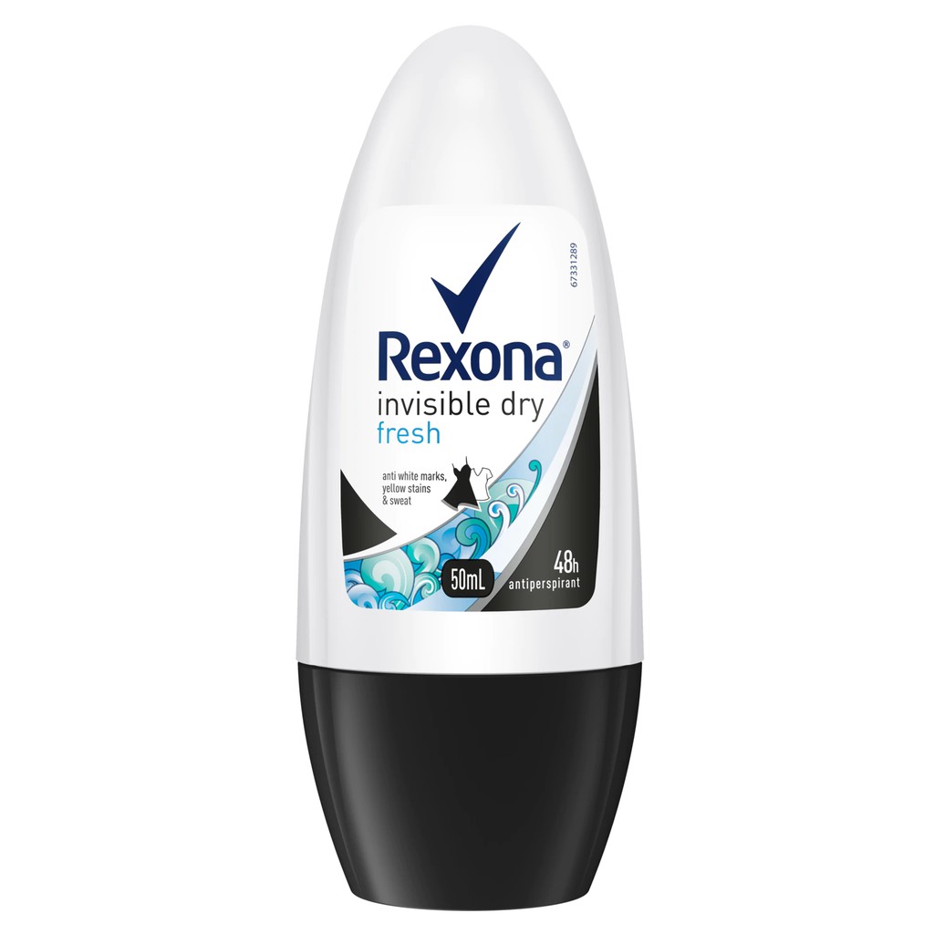 Rexona Invisible Dry Fresh Roll-On Deodorant | Shopee Philippines
