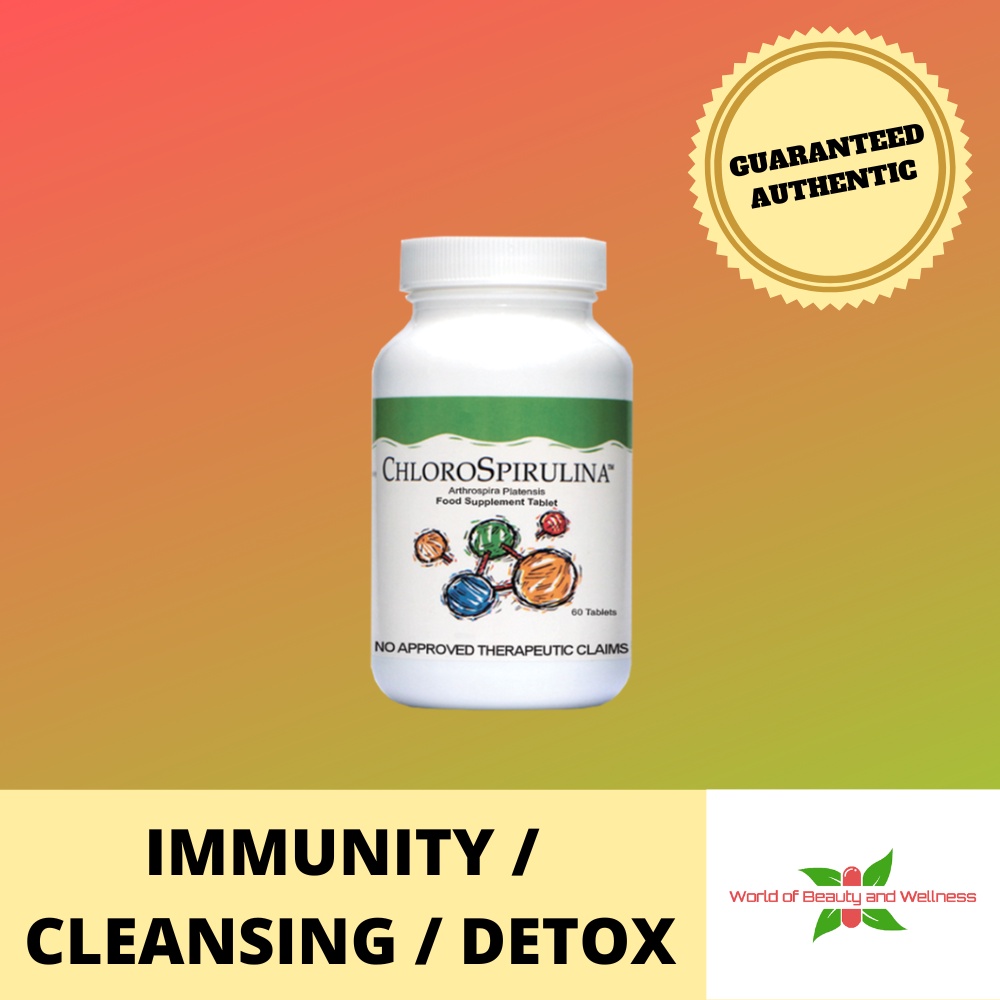 UNICITY Chlorospirulina / Spirulina 60 tabs/bottle (New Packaging