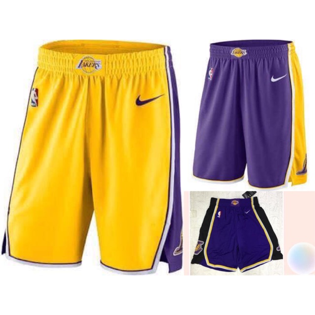 lakers uniform shorts