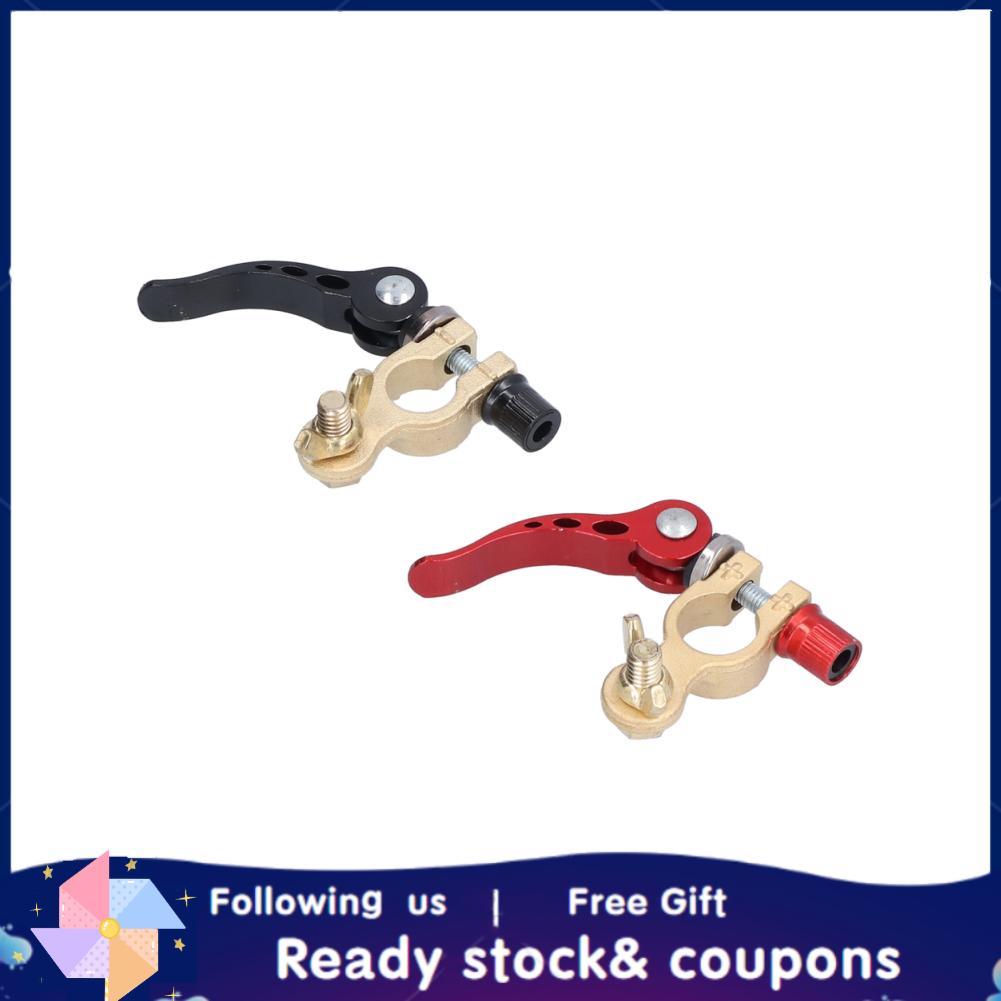 Xiyijia 1 X Battery Terminal Connector Quick Release Disconnect Cable Clamp Set Kit New