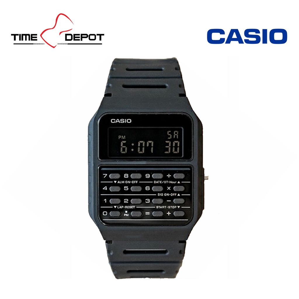 Casio Ca 53wf 1bdf Vintage Standard Digital Black Resin Strap Watch For Men 1 399