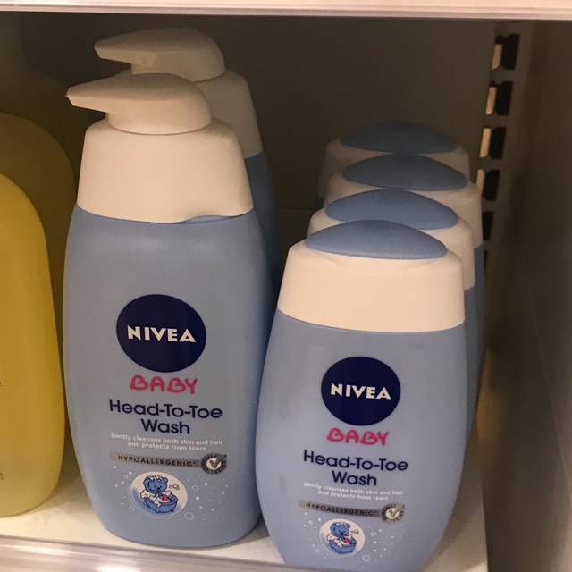 nivea head to toe wash