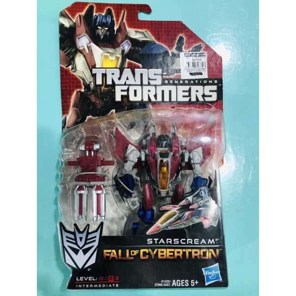 transformers fall of cybertron starscream toy