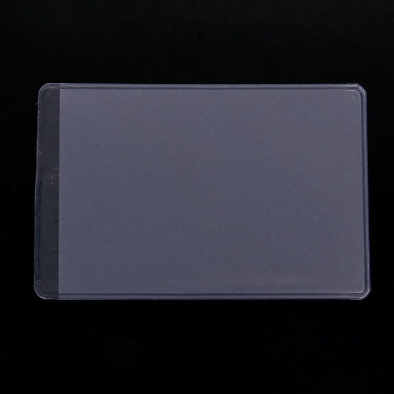 10pcs Soft Plastic Clear Credit Card Sleeves Protectors Dustproof Waterpr LTjy