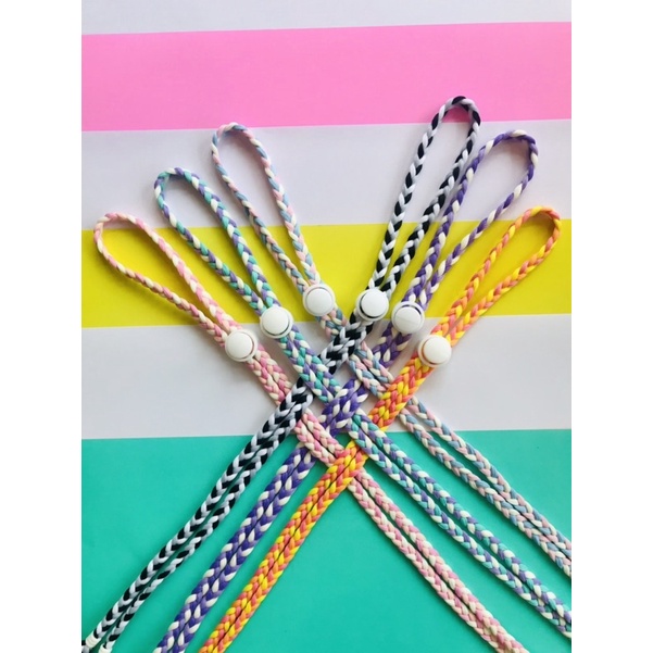 Massive Strap-Mask Soft Braided Rope Comfortable To Wear With Plastic ...