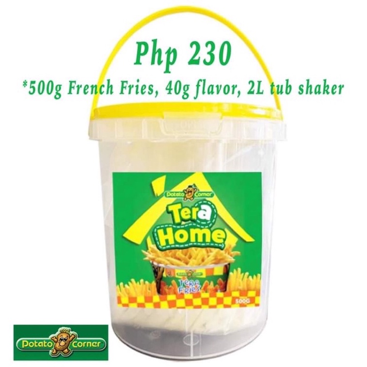 Potato Corner Home Kit Tera Home cheese flavor Shopee Philippines