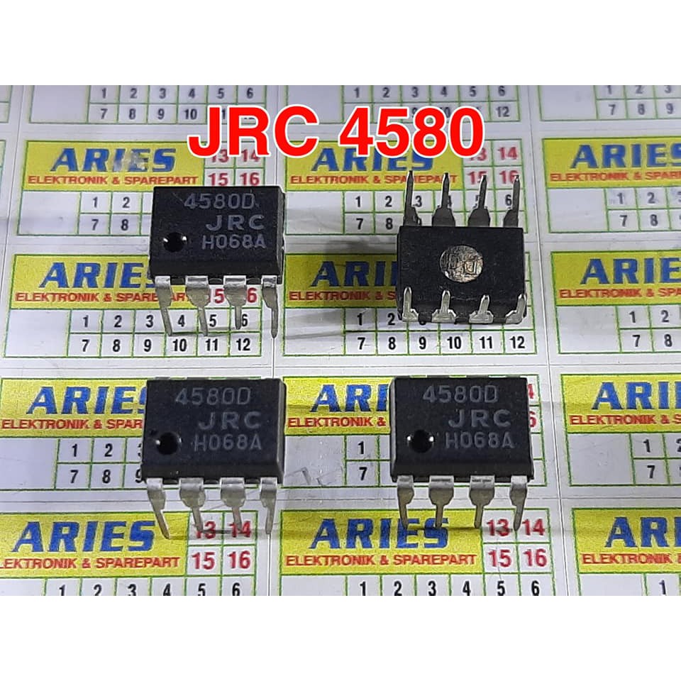 IC Dual Op Amp JRC4580 for Spare Part | Shopee Philippines