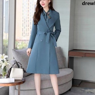 jumpsuit with trench coat