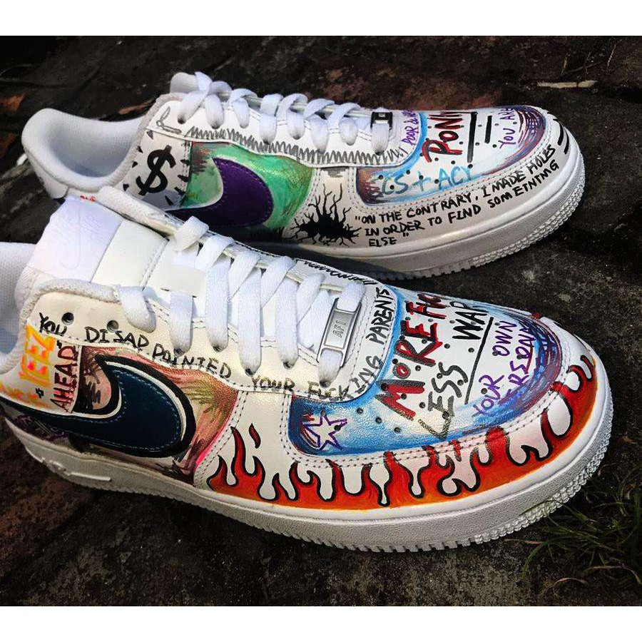 custom graffiti shoes