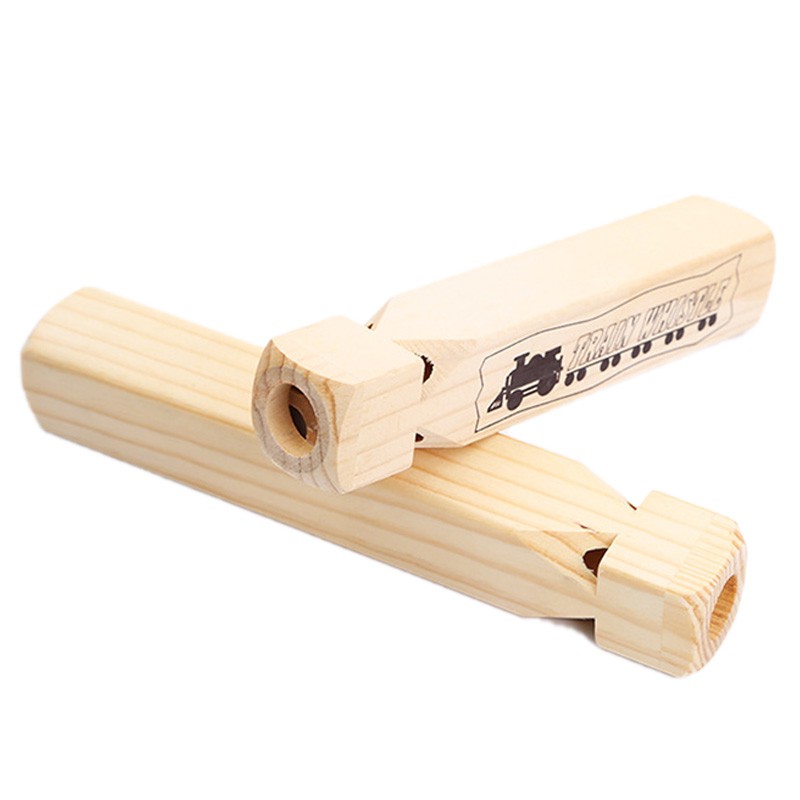 wooden train whistle