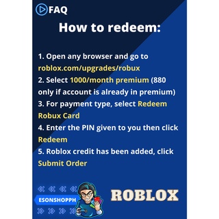 Roblox Robux Premium (450, 1000, 2200, 2640 Robux with Premium) #3