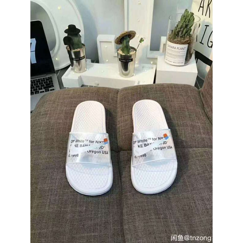 nike off white slippers
