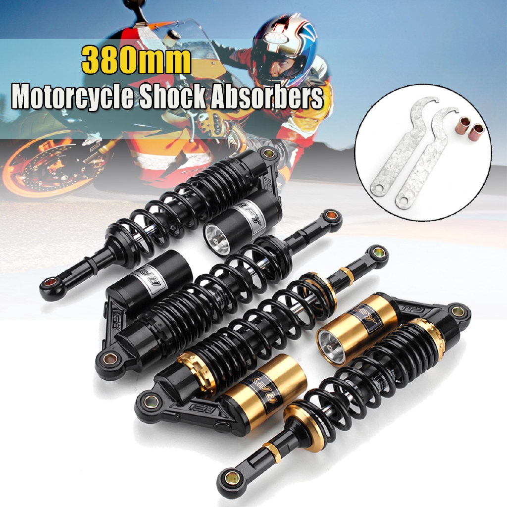Pair 15'' 380mm Rear Air Shock Absorber Suspension For ATV Shopee