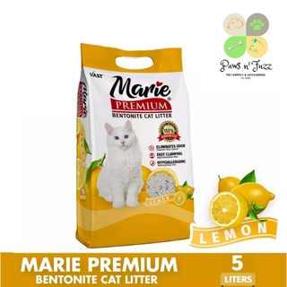Marie Premium Cat Sand 5 Litter ( 4 Kgs) -  Lavender, Lemon & Charcoal
