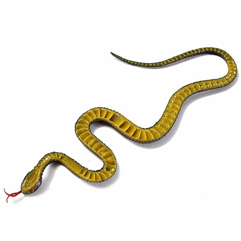 Exotic Realistic Rubber Toy Soft Fake Snakes Props Joke Prank Tool New