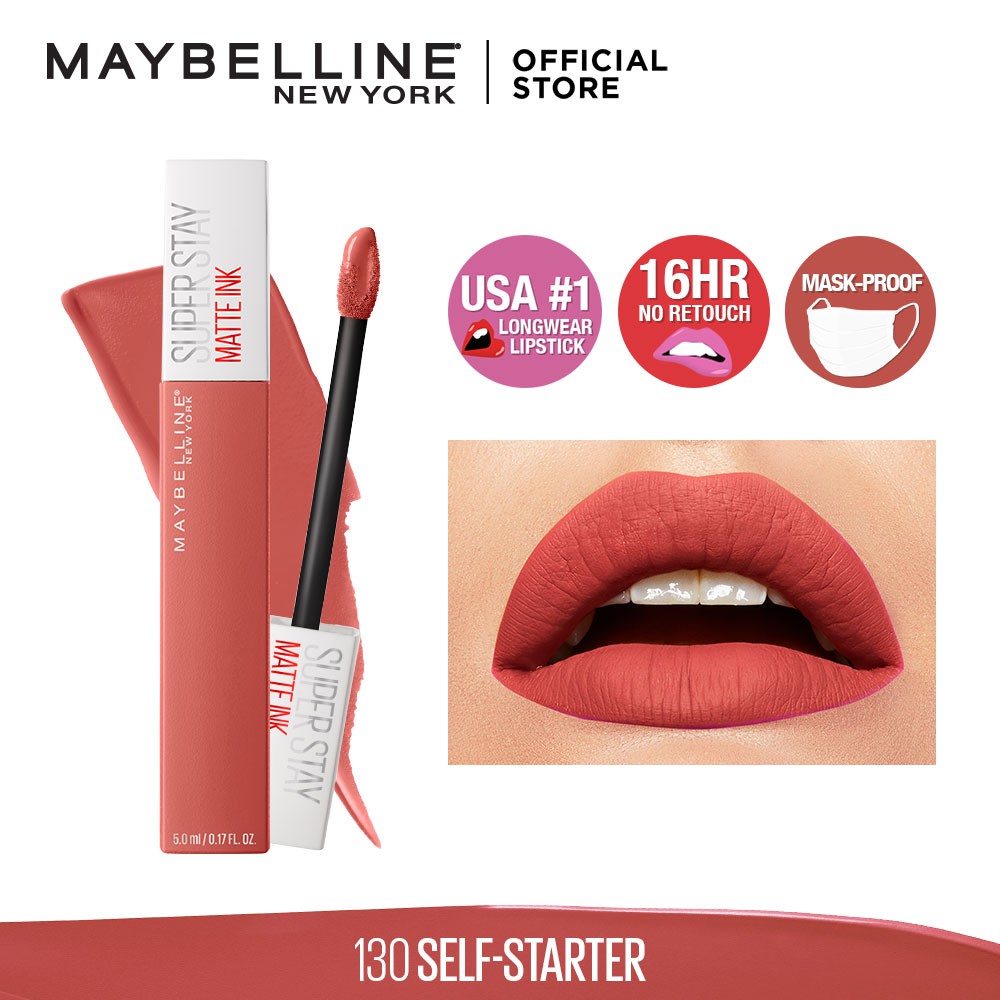 Maybelline Superstay Matte Ink Liquid Lipstick 16hr Longwear 7158