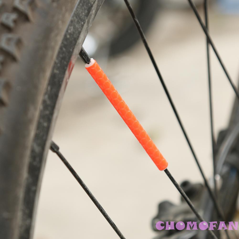 orange spoke reflectors