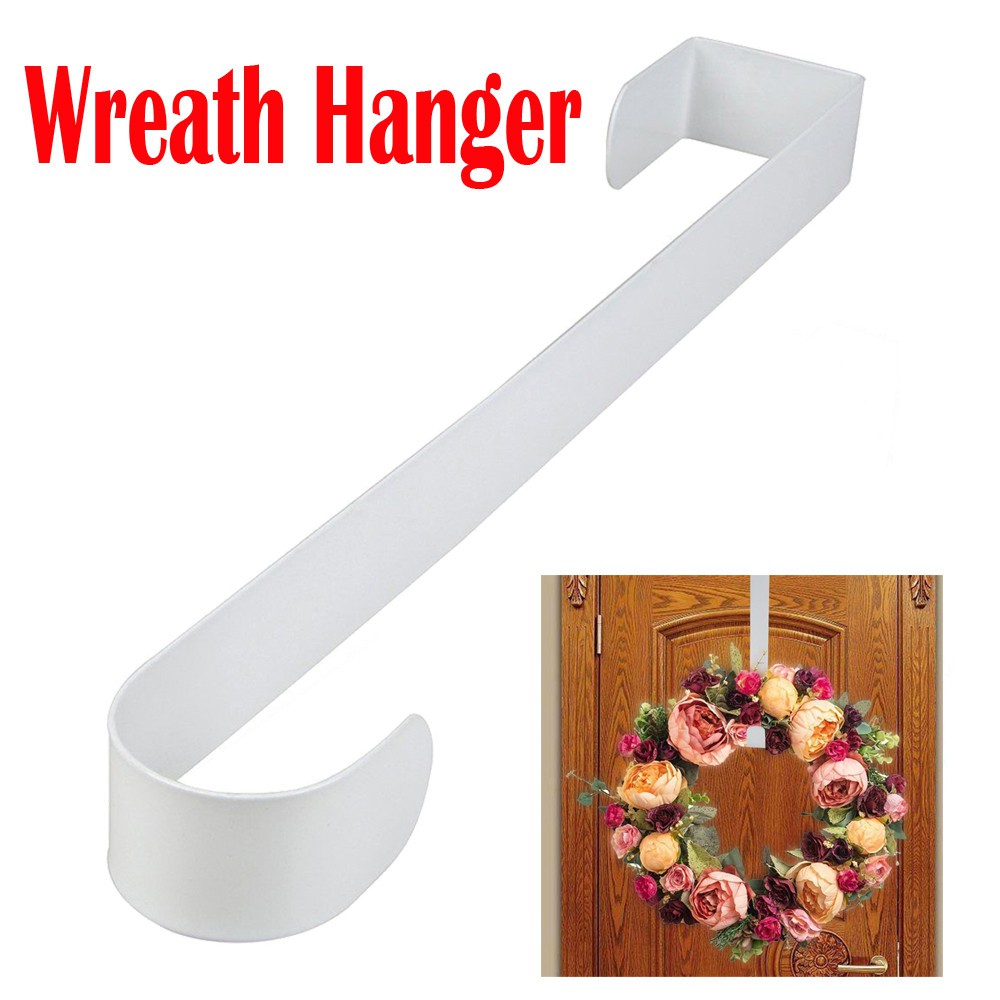Premium Over The Door Metal Wreath Hanger Wreath Hook Party Home