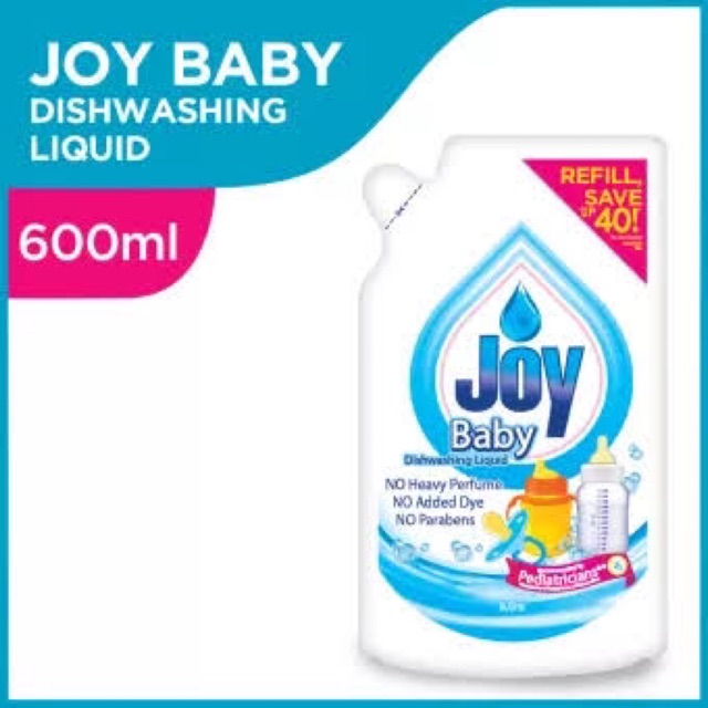 Joy baby dishwashing liquid 600ml Shopee Philippines