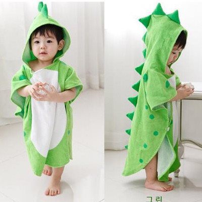 kids dinosaur towel