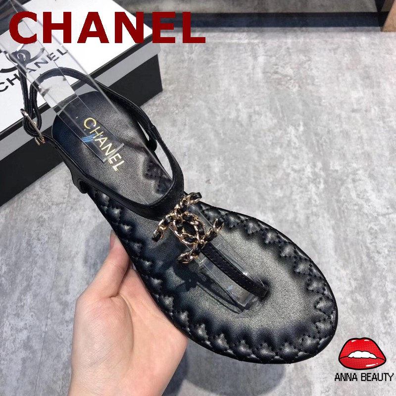 chanel flip flops womens