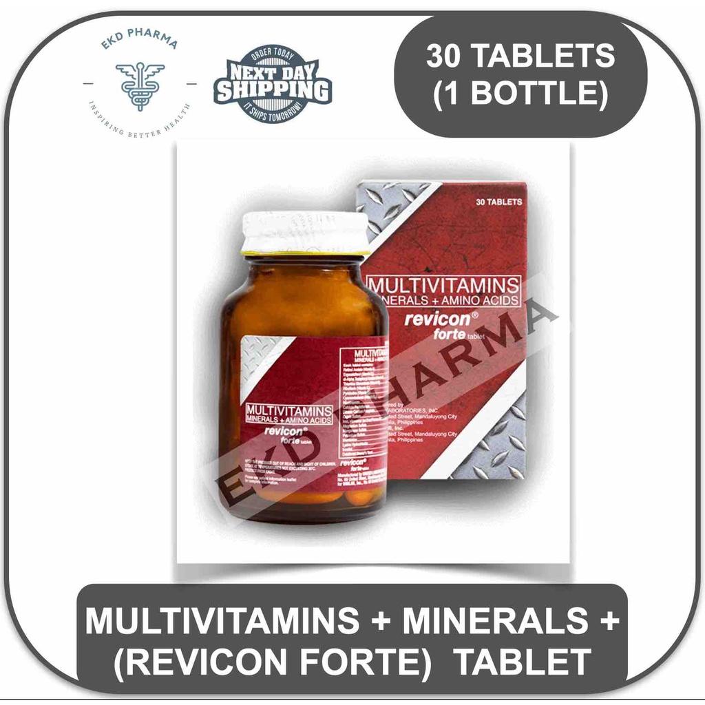 Multivitamins + Amino Acids Revicon Forte Tablet 1 bottle [30 Tablets