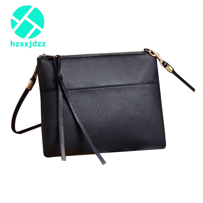 simple black crossbody bag