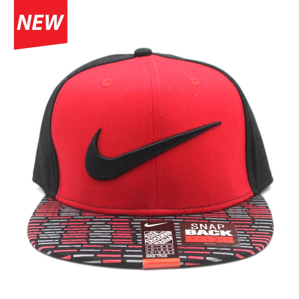 NIKE Snapback Nike True Cap - Red/Black | Philippines