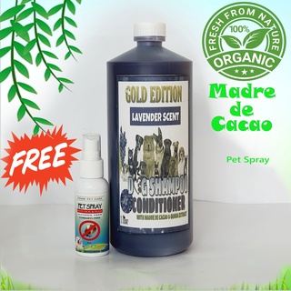 ”Free Soap” 1L, Lavender (1L,LCPS) Madre de Cacao w/ guava extract dog & cat shampoo+conditioner #7