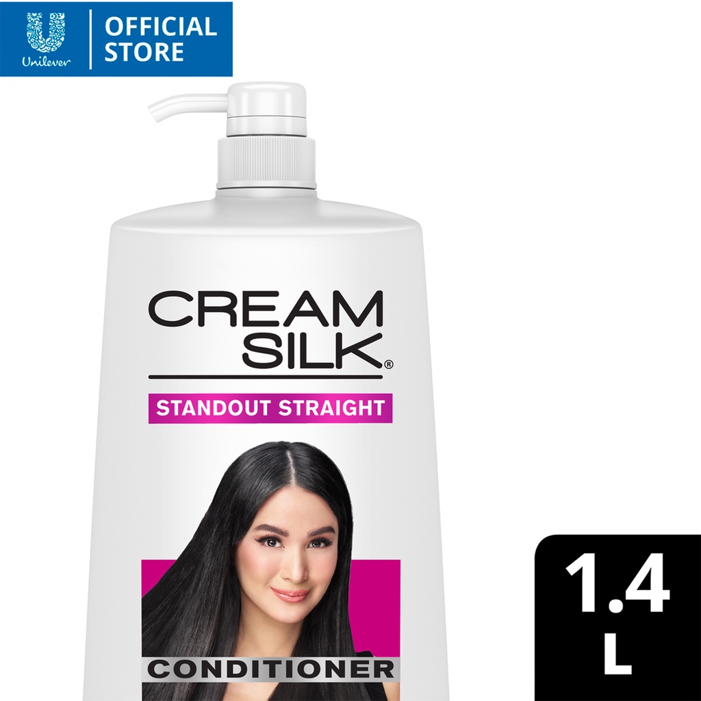 Cream Silk Ultimate Reborn Hair Conditioner Standout Straight with TriOleo 1.4L Shopee