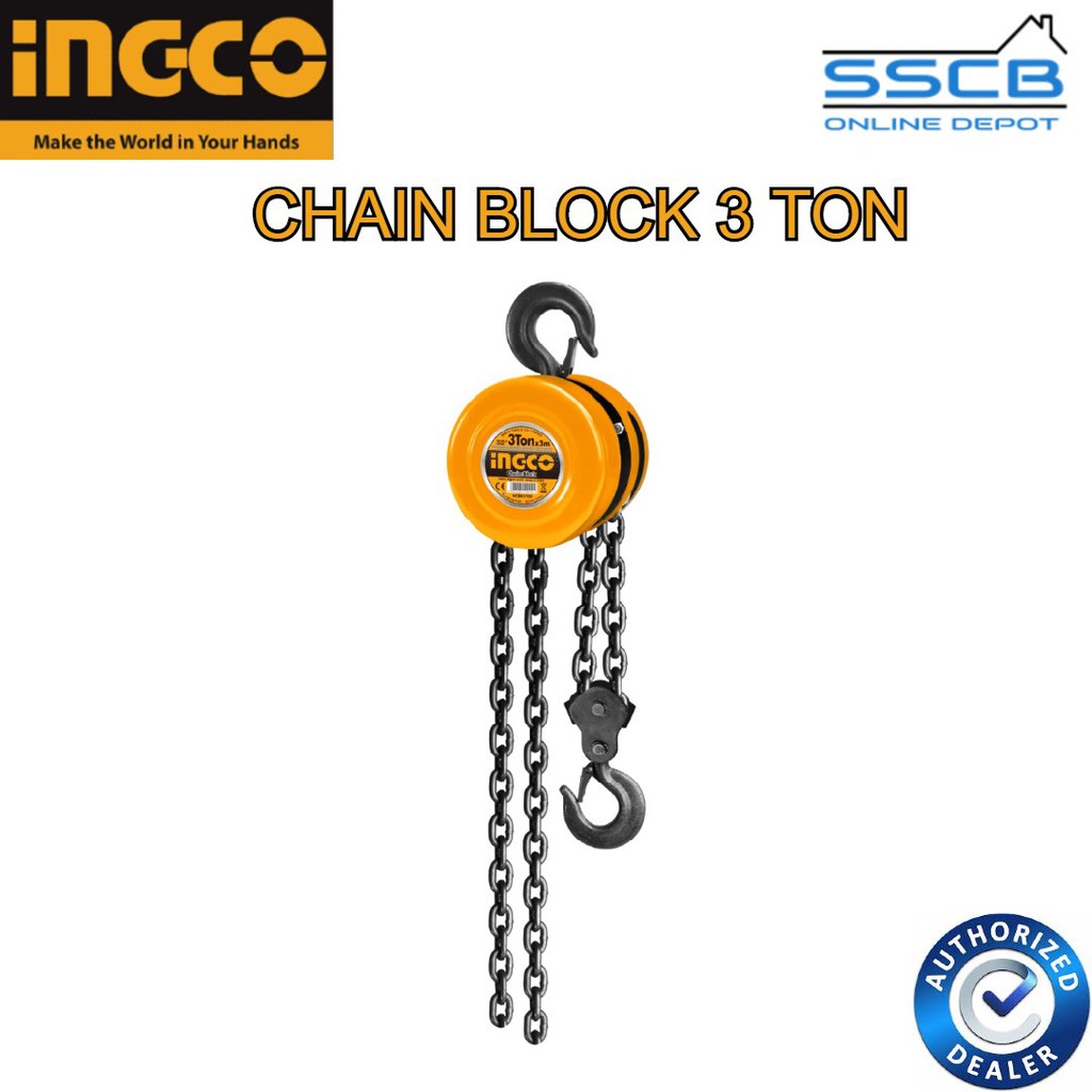 Ingco Chain Block 3 Ton Shopee Philippines