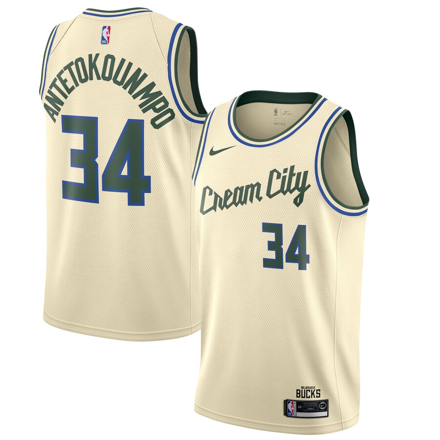 bucks cream jersey