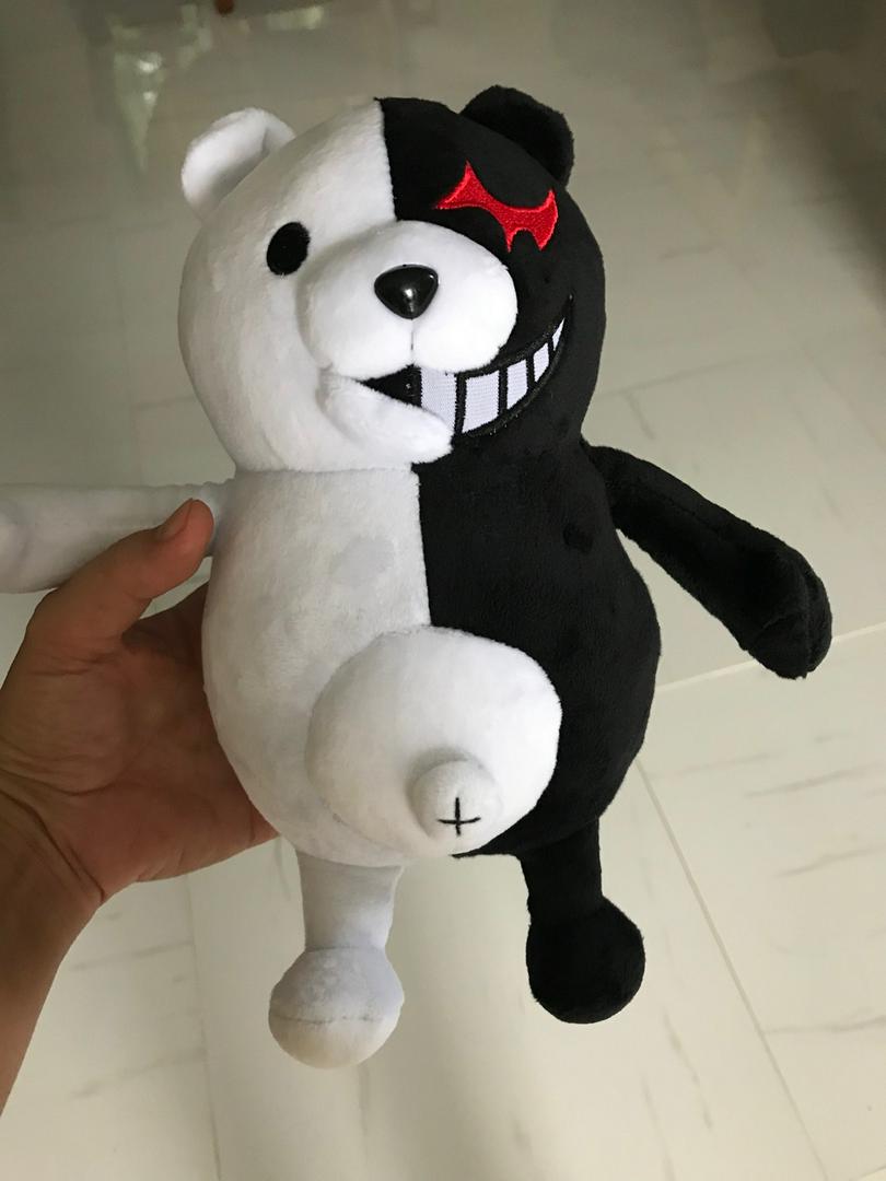 9728円 【SALE／57%OFF】 IUTOYYE Monokuma Plush Doll Black White Bear Stuffed Toys Home Decor 並行輸入品