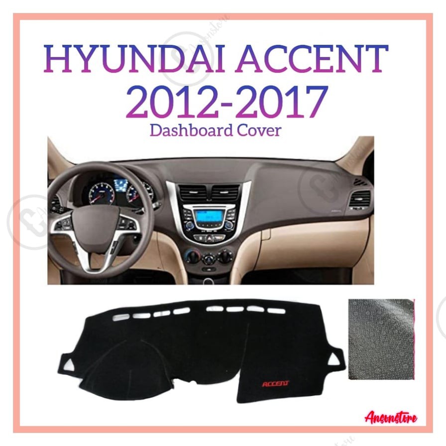 HYUNDAI ACCENT 20122018 DASHBOARD COVER Shopee Philippines