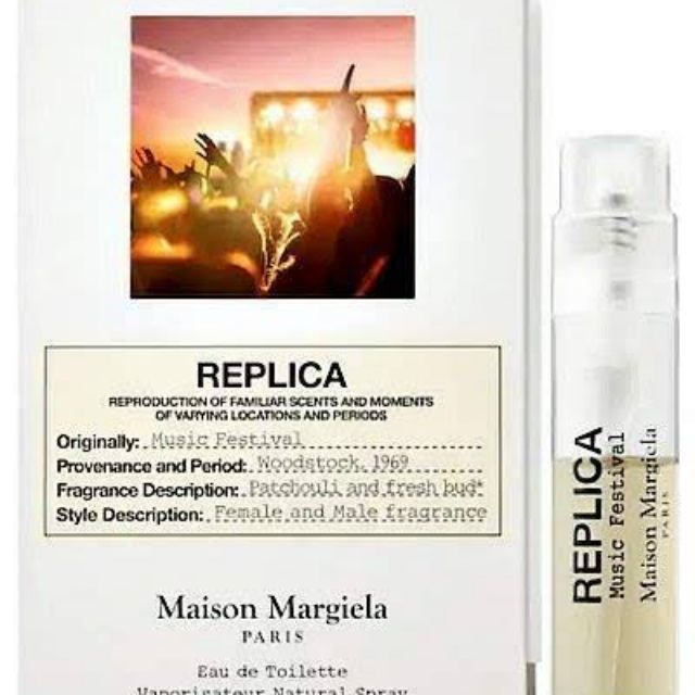 replica perfume music festival