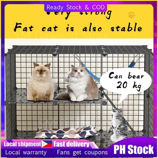 【COD】Stackable Cat cage Dog Cat Rabbit Cage  easy assemble kitten hedgehog hamster pet #2