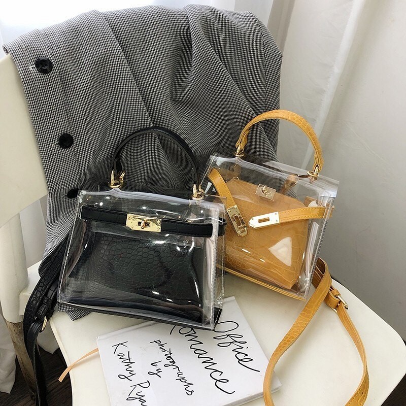 clear designer handbags